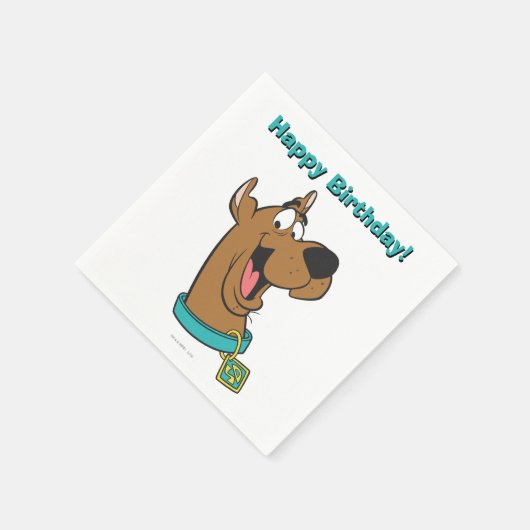 Scooby-Doo Happy Face Serviette (Ecke)