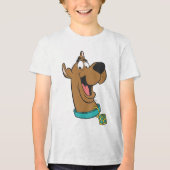 Scooby-Doo Happy Face Tri-Blend Shirt (Vorderseite)