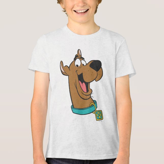 Scooby-Doo Happy Face Tri-Blend Shirt (Vorderseite)