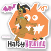 Scooby-Doo | Happy Haunting Aufkleber (Vorderseite)