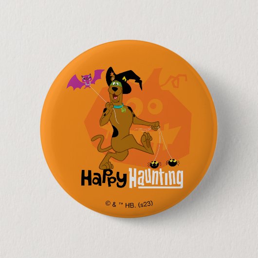Scooby-Doo | Happy Haunting Button (Vorderseite)