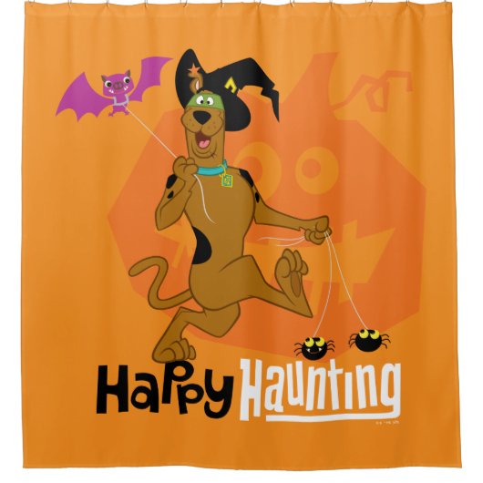 Scooby-Doo | Happy Haunting Duschvorhang (Vorderseite)