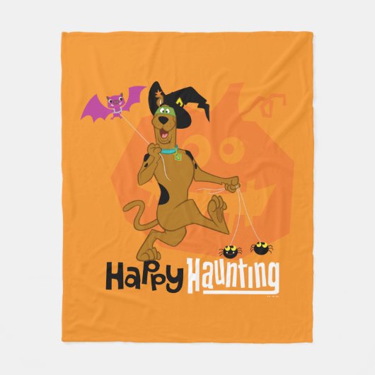 Scooby-Doo | Happy Haunting Fleecedecke (Vorderseite)