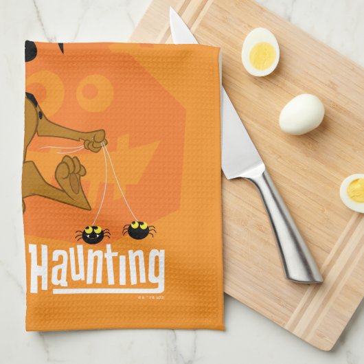 Scooby-Doo | Happy Haunting Geschirrtuch (Viertel Falte)