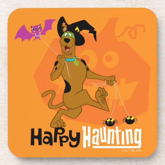 Scooby-Doo | Happy Haunting Getränkeuntersetzer (Vorderseite)