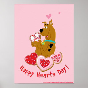 Scooby-Doo - Happy Hearts Day Poster