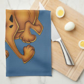 Scooby-Doo Happy Walk Geschirrtuch (Viertel Falte)