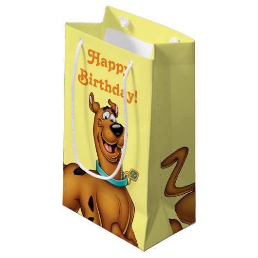 Scooby-Doo Happy Walk Kleine Geschenktüte (Vorderseite Schrägansicht)