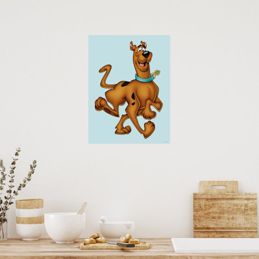 Scooby-Doo Happy Walk Poster (Küche)