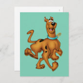 Scooby-Doo Happy Walk Postkarte (Vorne/Hinten)