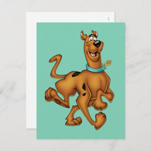 Scooby-Doo Happy Walk Postkarte (Vorne/Hinten)