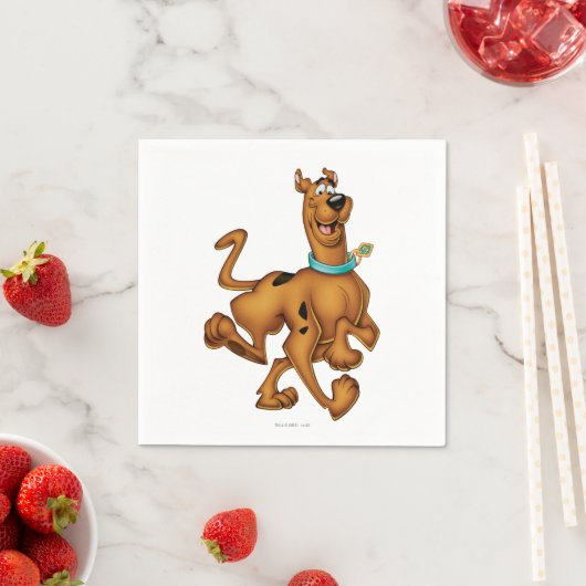 Scooby-Doo Happy Walk Serviette (Beispiel)