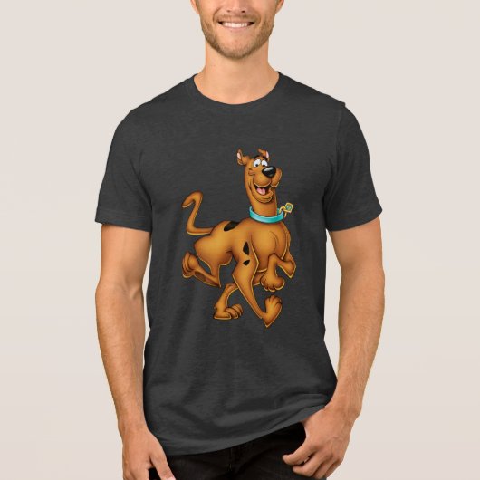 Scooby-Doo Happy Walk Tri-Blend Shirt (Vorderseite)