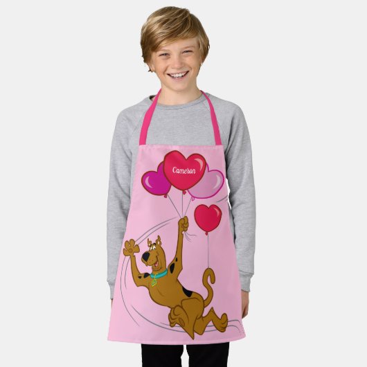 Scooby Doo - Heart Ballons Schürze (Getragen)