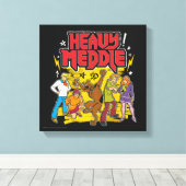 Scooby-Doo | "Heavy Meddle" Grafik Leinwanddruck (Insitu (Holzboden))