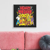 Scooby-Doo | "Heavy Meddle" Grafik Leinwanddruck (Insitu (Wohnzimmer))