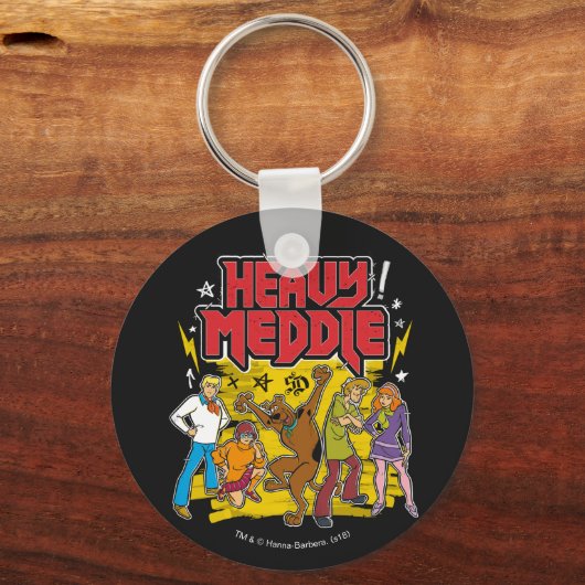 Scooby-Doo | "Heavy Meddle" Graphic Schlüsselanhänger (Vorderseite)