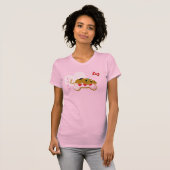 Scooby-Doo - herzdekorierte Scooby-Snacks T-Shirt (Vorne ganz)
