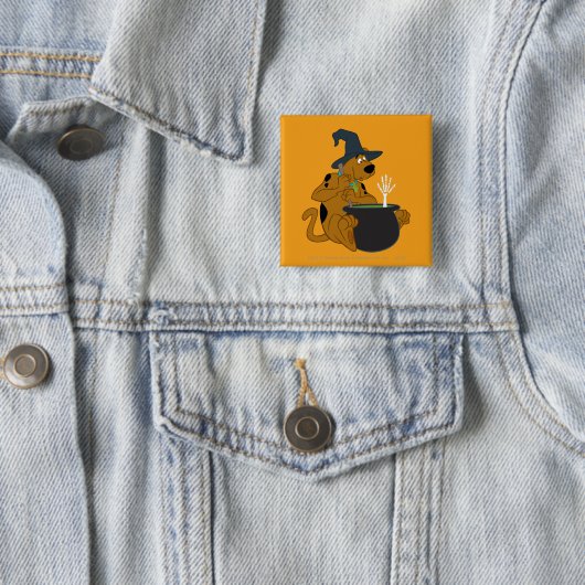 Scooby-Doo Hexs Cauldron Button (Beispiel)