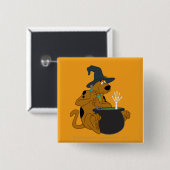 Scooby-Doo Hexs Cauldron Button (Vorne & Hinten)