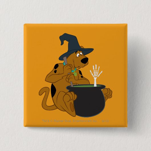Scooby-Doo Hexs Cauldron Button (Vorderseite)