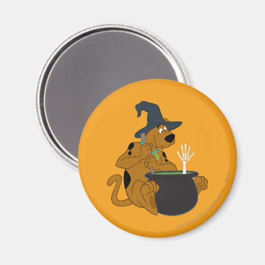 Scooby-Doo Hexs Cauldron Magnet (Vorderseite/Rückseite)