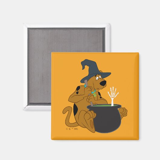 Scooby-Doo Hexs Cauldron Magnet (Vorderseite/Rückseite)