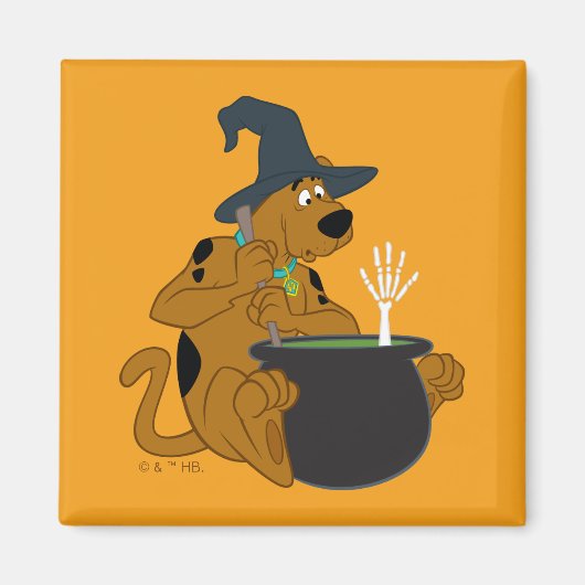 Scooby-Doo Hexs Cauldron Magnet (Vorne)