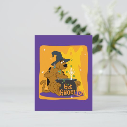 Scooby-Doo Hexs Cauldron Postkarte (Stehend Vorderseite)