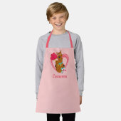 Scooby-Doo Holding Heart Lolipops Schürze (Getragen)