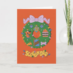 Scooby-Doo Holiday-Snack-Kranz Grafik Karte