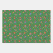 Scooby-Doo Holiday Snack Lichtermuster Geschenkpapier Set (Vorderseite)
