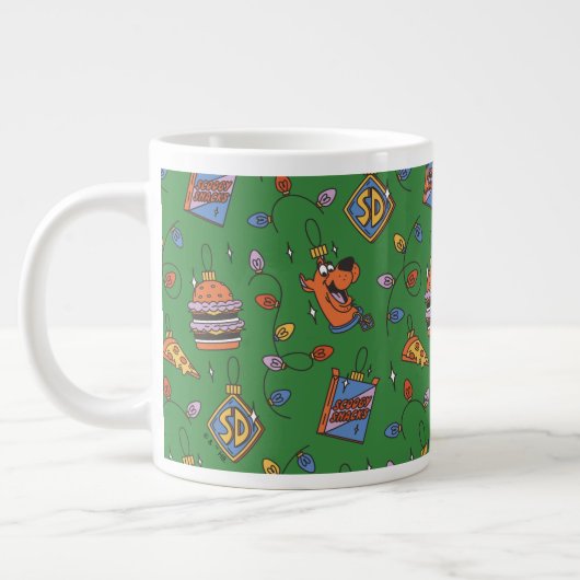 Scooby-Doo Holiday Snack Lichtermuster Jumbo-Tasse (Links)
