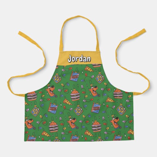 Scooby-Doo Holiday Snack Lichtermuster Schürze (Vorderseite)