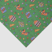 Scooby-Doo Holiday Snack Lichtermuster Seidenpapier (Ausschnitt)