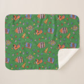 Scooby-Doo Holiday Snack Lichtermuster Sherpadecke (Vorderseite (Horizontal))