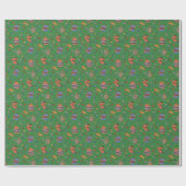 Scooby-Doo Holiday Snack Lichtern Muster Geschenkpapier (Flach)