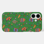Scooby-Doo Holiday Snack Lights Pattern Case-Mate iPhone Hülle (Rückseite (Horizontal))