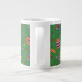 Scooby-Doo Holiday Snack Lights Pattern Jumbo-Tasse (Rückseite)