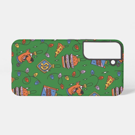 Scooby-Doo Holiday Snack Lights Pattern Samsung Galaxy Hülle (Rückseite (Horizontal))