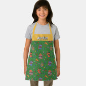 Scooby-Doo Holiday Snack Lights Pattern Schürze (Insitu)