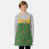 Scooby-Doo Holiday Snack Lights Pattern Schürze (Getragen)