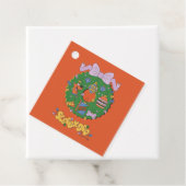 Scooby-Doo Holiday Snack Wreath Grafik Geschenkanhänger (Beispiel)