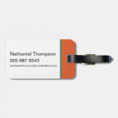 Scooby-Doo Holiday Snack Wreath Graphic Gepäckanhänger (Rückseite horizontal)