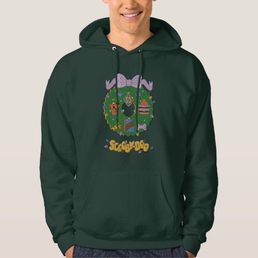 Scooby-Doo Holiday Snack Wreath Graphic Hoodie (Vorderseite)