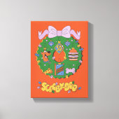 Scooby-Doo Holiday Snack Wreath Graphic Leinwanddruck (Vorderseite)