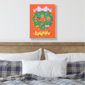 Scooby-Doo Holiday Snack Wreath Graphic Leinwanddruck (Insitu (Schlafzimmer))