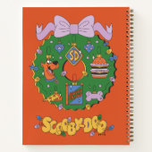 Scooby-Doo Holiday Snack Wreath Graphic Notizblock (Rückseite)