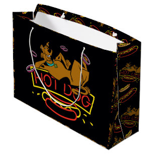 Scooby-Doo Hot Dog Neon Sign Große Geschenktüte