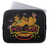 Scooby-Doo Hot Dog Neon Sign Laptopschutzhülle (Vorderseite)